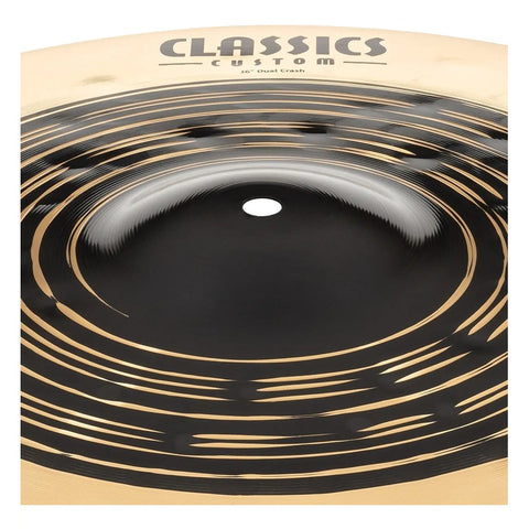 Platillo Crash Dual De 16 Pulgadas Meinl Cc16duc