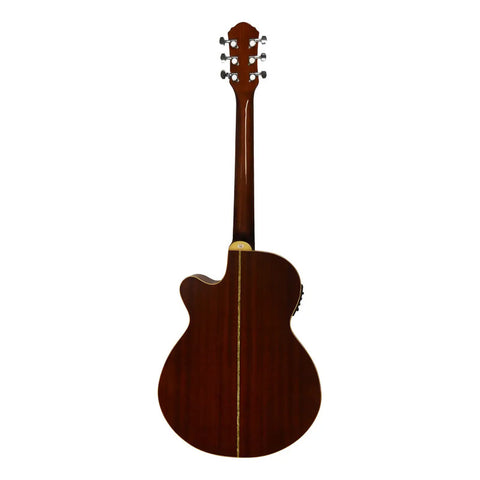 Guitarra Electroacústica Oscar Schmidt Og10ce Para Diestros Natural Brillante Diestro