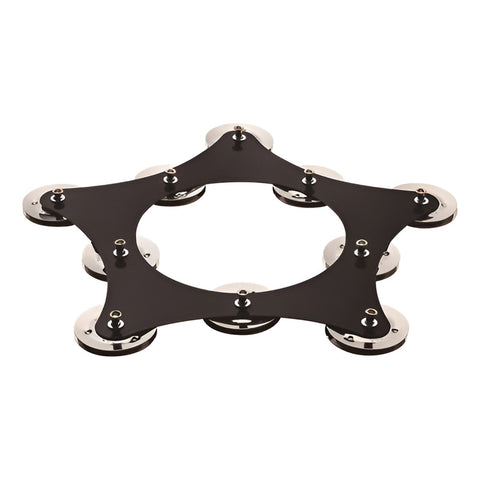 Meinl Sfhht Pandero P/ Contratiempos Hi Hat Platillo Batería Color Negro/plateado