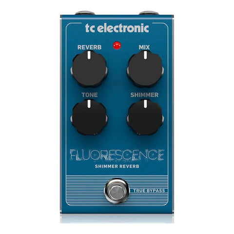 Pedal Reverb Tc Electronic Fluorescence Con Shimmer Para Guitarra