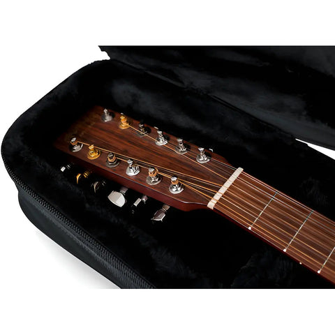 Estuche Semirrígido Gator Para Guitarra Acústica Dreadnought Negro