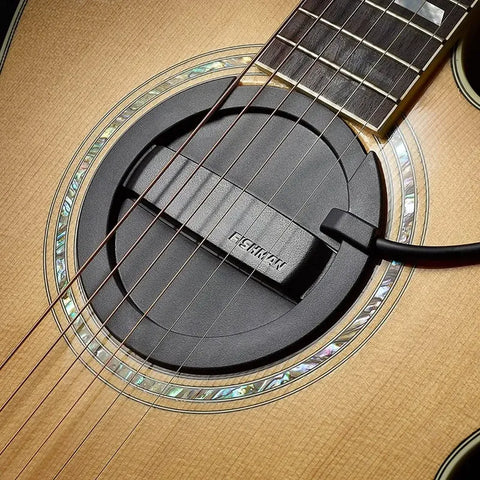 Pastilla Pasiva Para Guitarra Clásica, Fishman Proneofb2 Negro