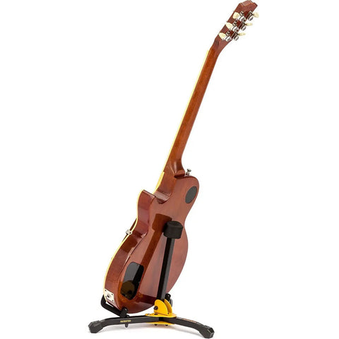 Hercules Gs402bb Soporte Plegable Guitarra Electrica O Bajo Color Negro