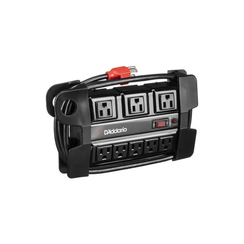 Daddario Pw-tgpb-01 Multicontacto Supresor De Picos Uso Rudo Color Negro