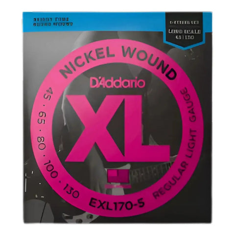 Encordado Daddario Bajo Exl170 Xl 045 4 Cuerd / 41
