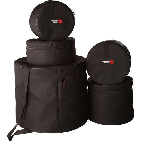 Set De Fundas Para Bateria 5 Pzs Gator Gp-standard-100 Negro
