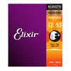 Cuerdas Elixir 12-53 Para Guitarra Electroacústica Nanoweb