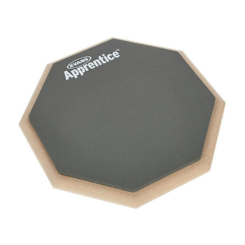 Practicador 7 PuLG Una Cara De Hule 8 Mm Evans Arf-7gm Negro