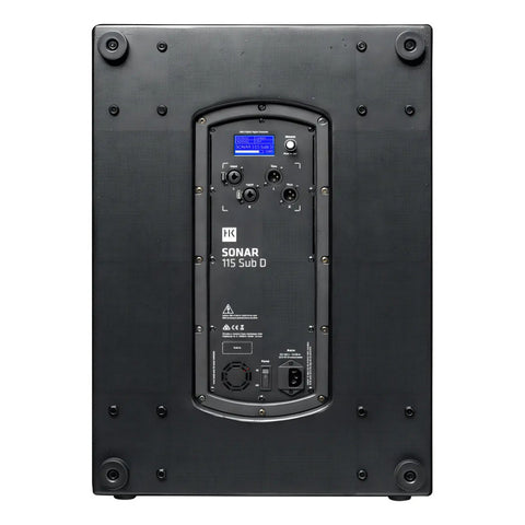 Hk Sonar 115 Sub D Subwoofer 15 Pulgada 1500w 125db 60-150hz Negro