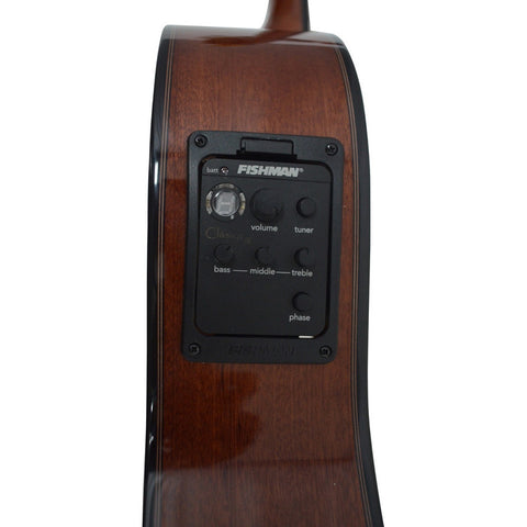 Guitarra Electro Acústica Caja Clásica La Sevillana Ur-6cef3 Natural