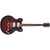 Guitarra Streamliner P90 Gretsch G2622 2817600561 Color Claret Burst Material Del Diapasón Laurel Orientación De La Mano Diestro