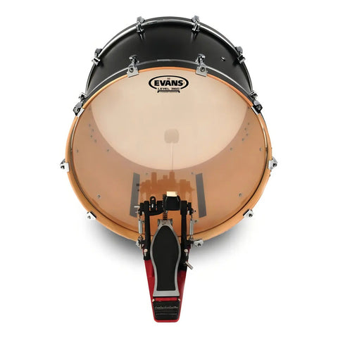 Parche Evans 22 Bd22g2 Para Bombo Doble Capa Blanco