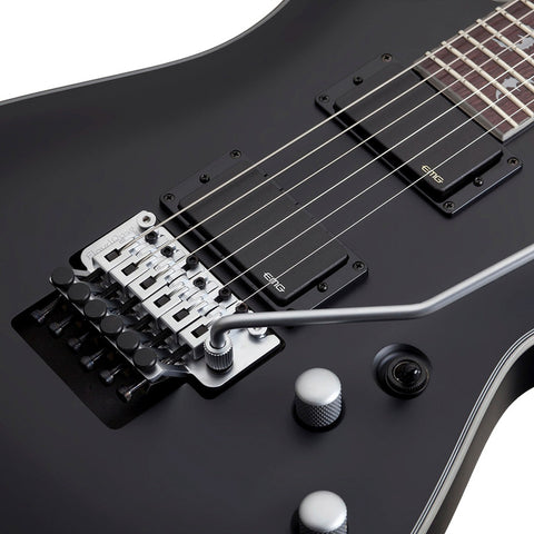 Schecter Damien Platinum 6 Fr Sbk Guitarra Eléctrica Caoba N Orientación De La Mano Diestro