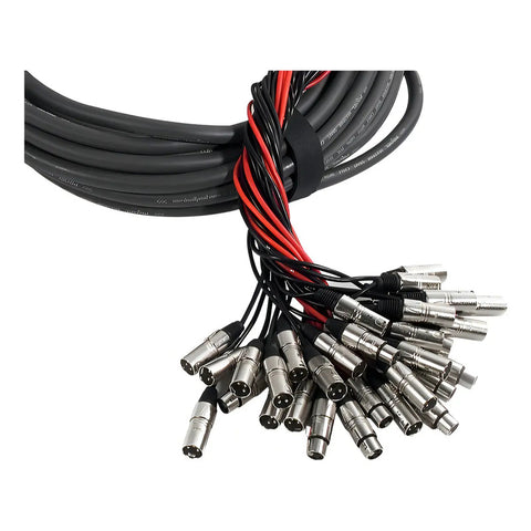 Cable Snake Xlr Proel 50 M 24 Entradas 8 Salidas Ebn2408lu50
