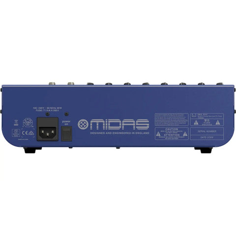 Mezcladora Analoga En Vivo Y Estudio 12 Canales Midas Dm12