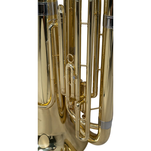 Tuba En Sib (bb) De Latón Amarillo Benjamin Adams Tu100 Dorado