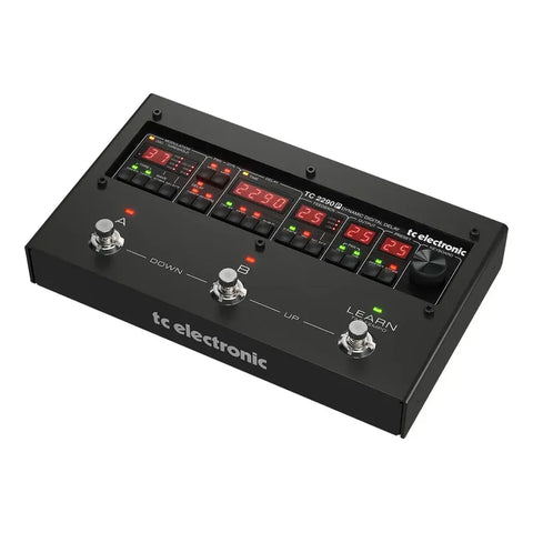 Pedal De Guitarra Reverb T.c. 2290 P Dynamic Digital Delay Negro