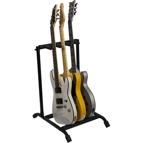 Soporte Plegable Para Tres Guitarras Frameworks Ri-gtr-rack3 Negro
