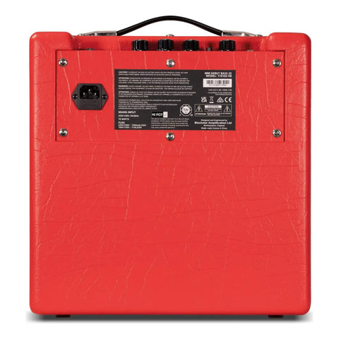 Amplificador P/ Bajo Blackstar Debut-bass-mm25 Marco Mendoza Rojo