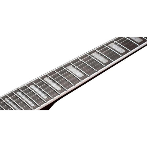 Guitarra Eléctrica 6 Cuerdas Mars Jazzs Jazz Satin Red Color Rojo Material Del Diapasón Arce Orientación De La Mano Diestro