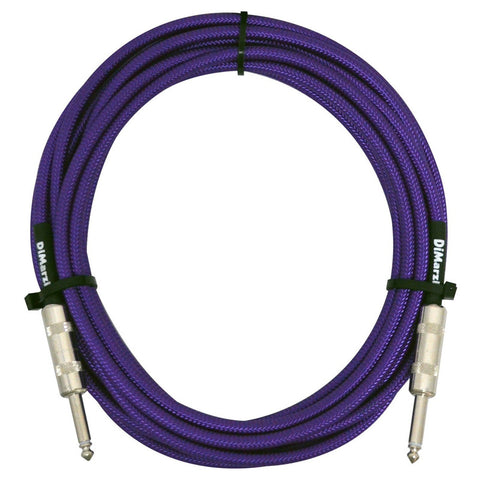 Cable Para Instrumento 3 M Color Morado Dimarzio Ep1710 Pur