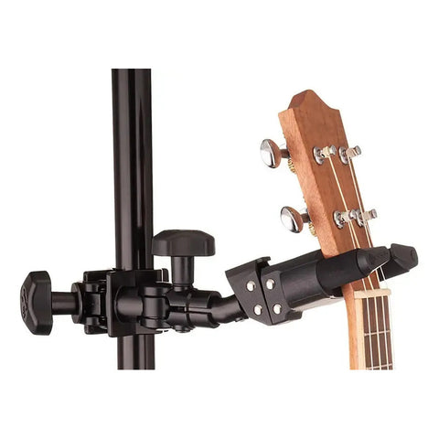 Soporte Hercules Para Ukelele Para Pie De Mic O Atril Usp20 Color Negro