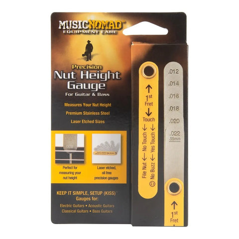 Juego De Galgas 3 Medidas De Relieve Music Nomad Mn601