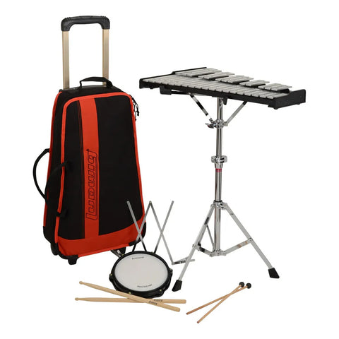 Kit Glockenspiel + Pad + Atril + Mochila Ludwig Lac2973sp Negro