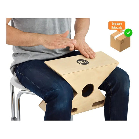 Cajón Musical Híbrido Meinl Htopcaj3nt Entorchado Madera Abedul