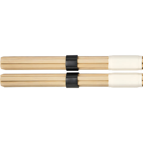 Meinl Sb207 Par De Escobillas Madera Jazz Batería Percusión Color Natural