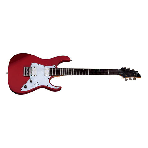 Guitarra Electrica Color Rojo, Sgr By Schecter Banshee-6 Diestro Metallic Red Palo De Rosa