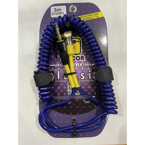 Solcor 6103r3 Cable Para Instrumento Retráctil/rizado L 3 M