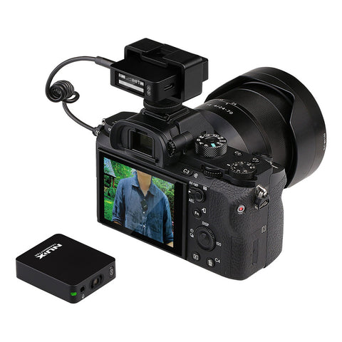 Micrófono Inalámbrico 44.1 Khz/ 24 Bits 30 G Nux B-10 Negro