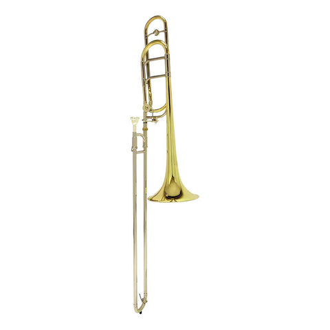 Trombón De Vara Tenor Sib/f Roy Benson Tt-242f Níquel Laqueado