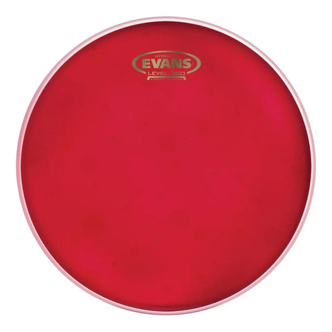 Parche Tom Tarola Golpe Hidraulico 14 Pulgadas Evans Tt14hr Rojo