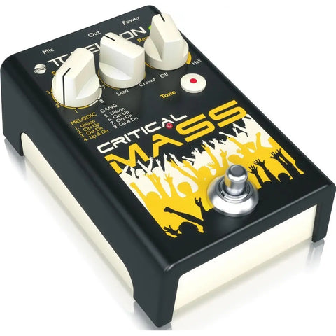Pedal De Efectos Vocal, Tc Helicon Critical Mass Negro