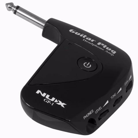 Amplificador Para Guitarra Nux Gp-1 Transistor 3w Negro Jack