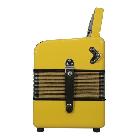 Acordeón Amarillo 31 Botones Tono De Sol Moretti Milan Gcf