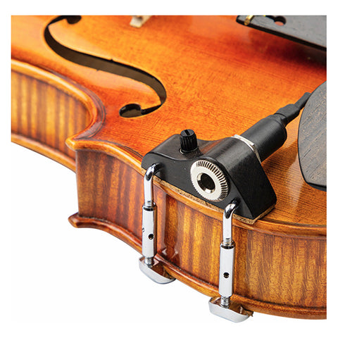 Pastilla Para Violín O Viola C/control De Volumen Kna Vv-3v Negro