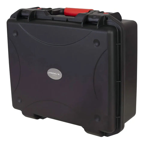 Estuche Rígido Proel Ppcase06 De Polipropileno Para Equipos De Audio, Negro
