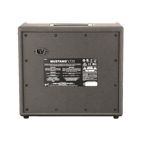 Amplificador De 25 W Para Guitarra Fender Mustang Lt25 Negro