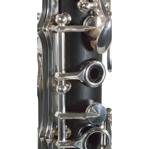 Clarinete De Plastico Abs Teclas En Plata Wesner Scl1100