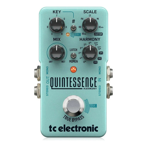 Tc Electronic Quintessence Harmony Pedal Armonizador P/guita Color Celeste