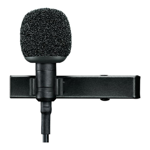 Micrófono Corbatero Shure Mvl Motiv Miniplug Omnidireccional Negro