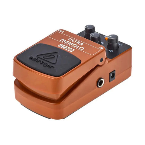 Pedal Ultra Trémolo Para Guitarra, Behringer Ut300 Naranja Claro