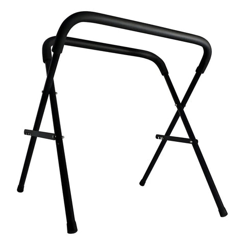 Soporte Para Tambora Maxtone Dstc-100 Ajustable Y Plegable En Metal Negro