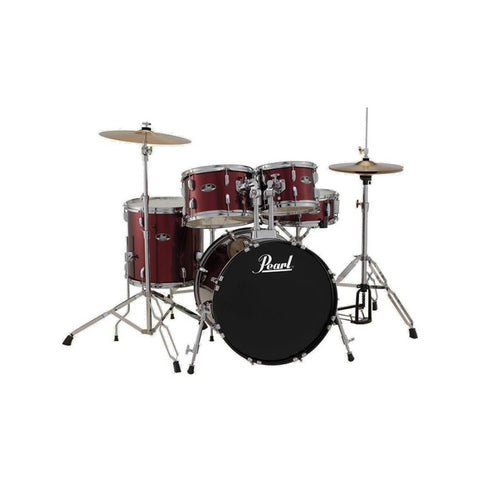 Batería Acústica 5 Pzs Color Rojo Vino Pearl Rs525sc-c-91 Rojo