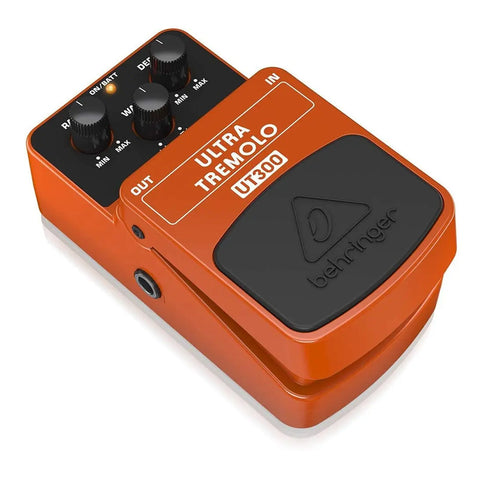 Pedal Ultra Trémolo Para Guitarra, Behringer Ut300 Naranja Claro