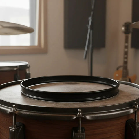 New Beat Nbwhoop20 Blk  Aro De Madera 20  Negro Batería