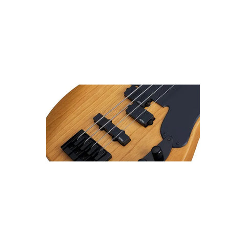 Bajo Eléctrico Schecter Model-t Session 4 Cuerdas Activo Natural Diestro